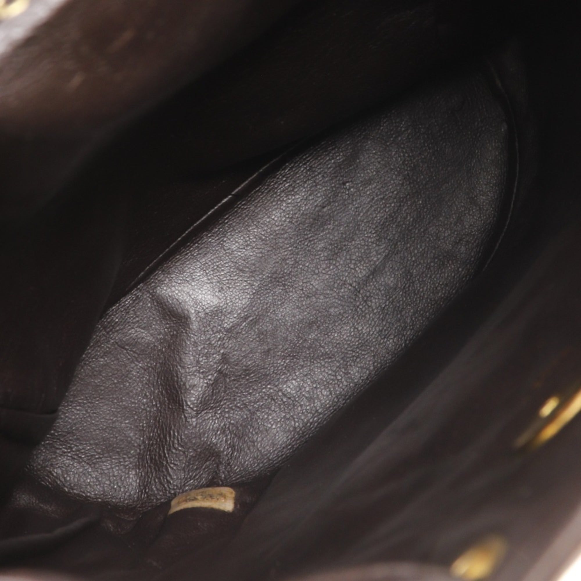 Chanel Brown Leather Backpack