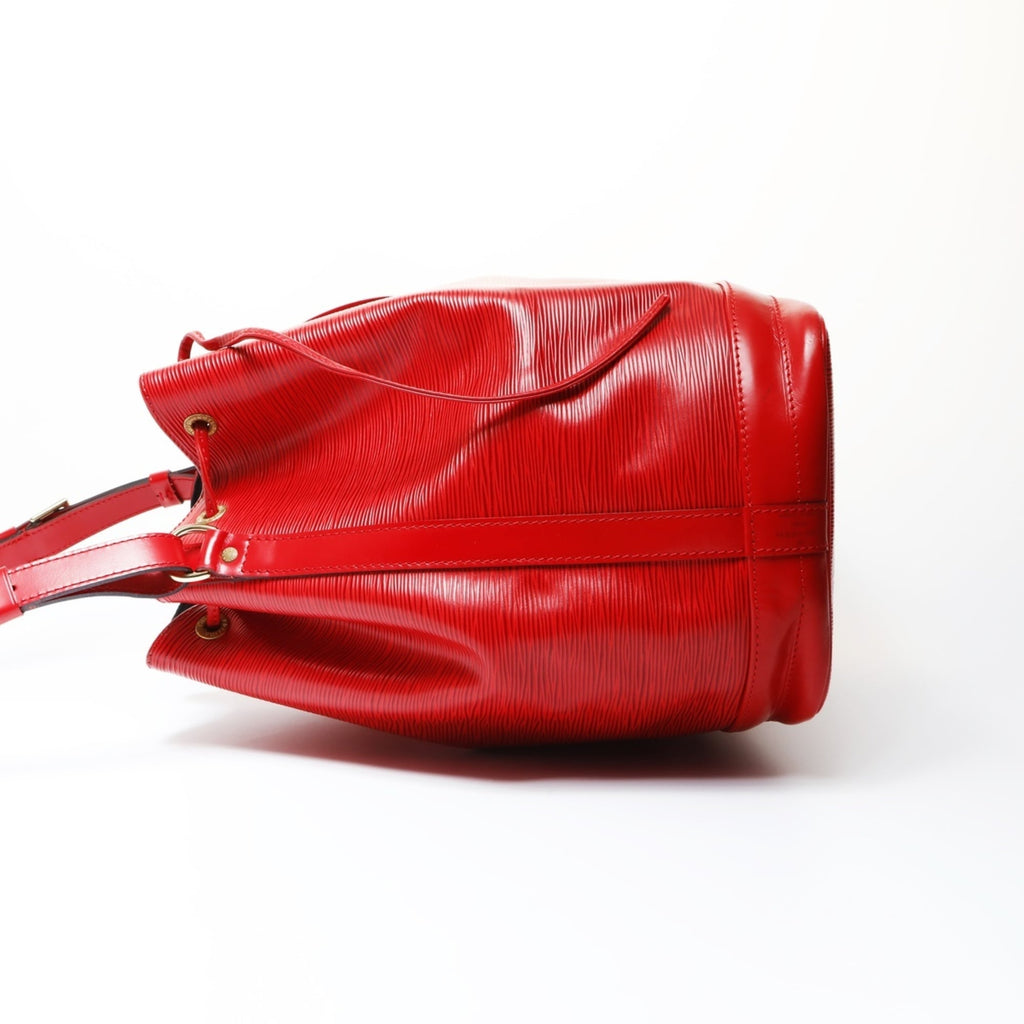 Louis Vuitton Red Color Epi Leather Shoulder Bag