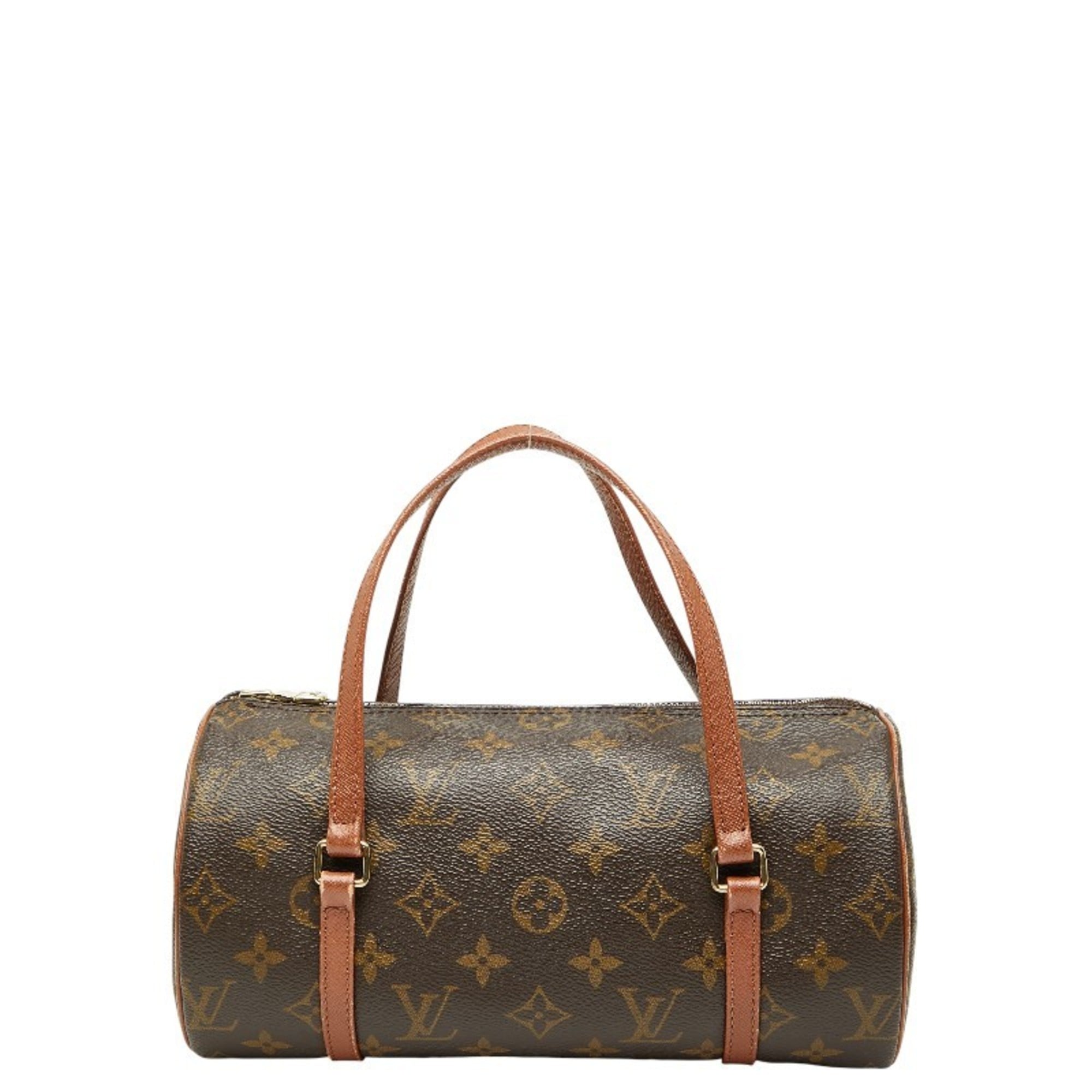 Louis Vuitton Monogram Brown Pvc Leather Handbag