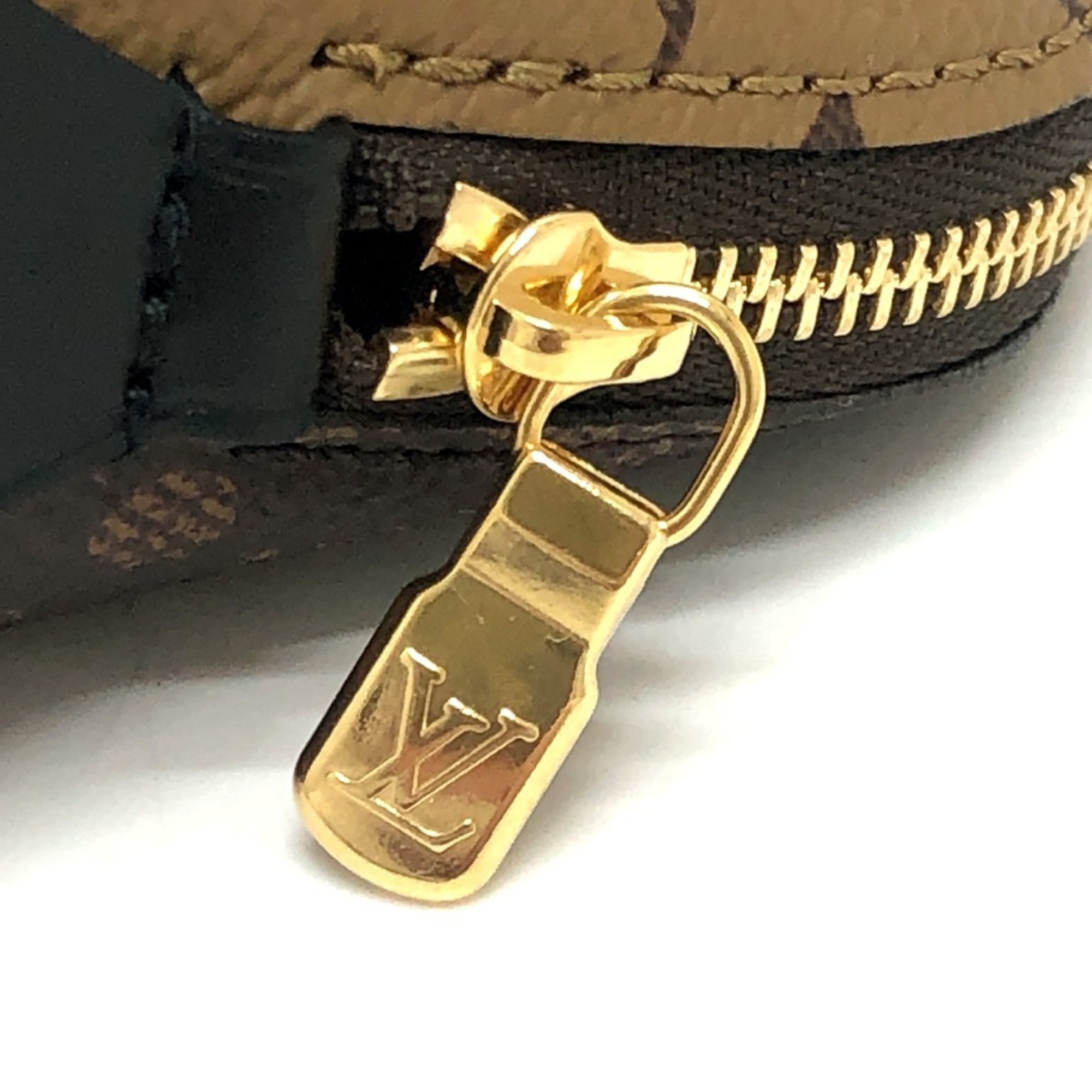 Louis Vuitton Brown Monogram Reverse Pouch