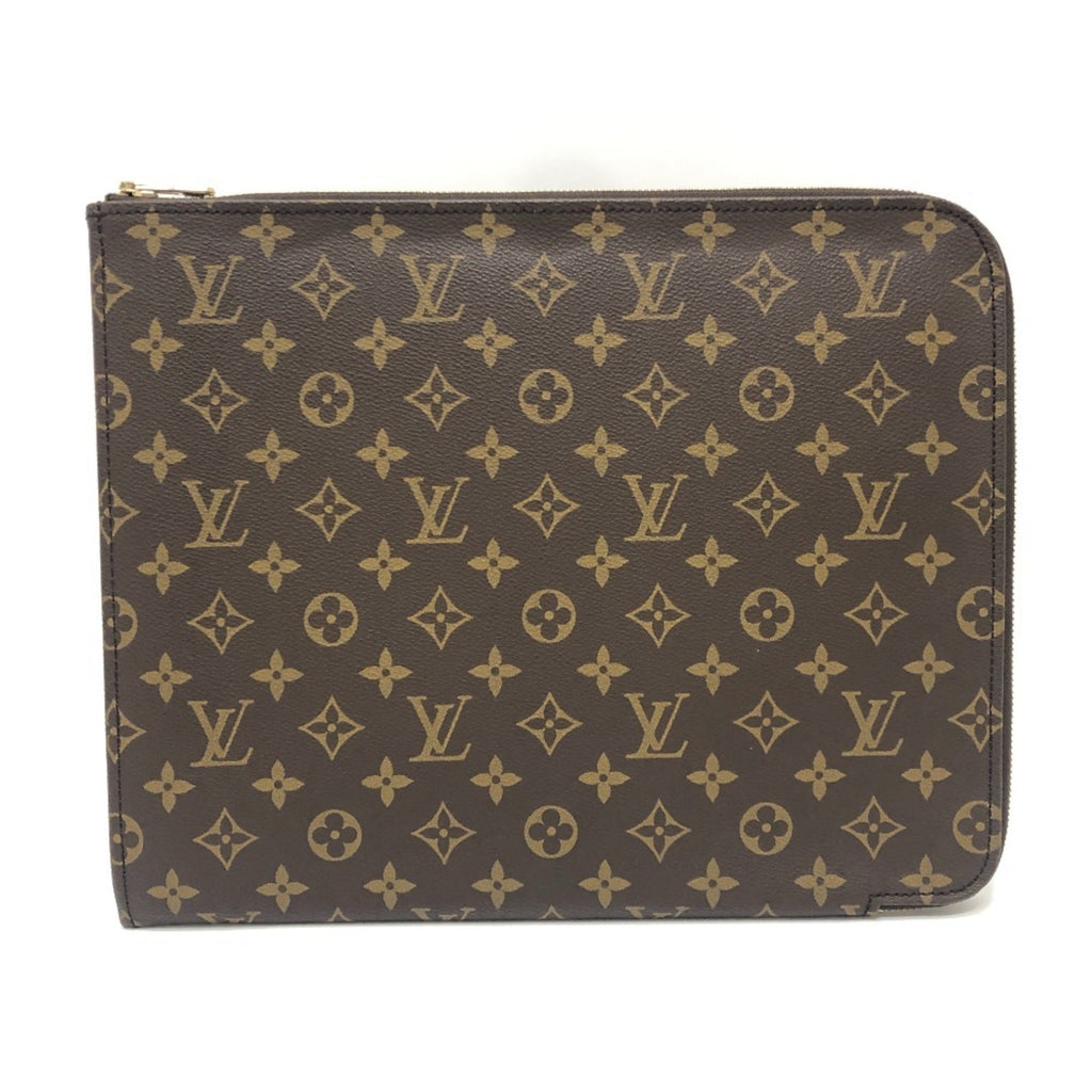 Louis Vuitton Brown Clutch Bag