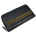 Fendi Black Leather Long Wallet (Bi-Fold)