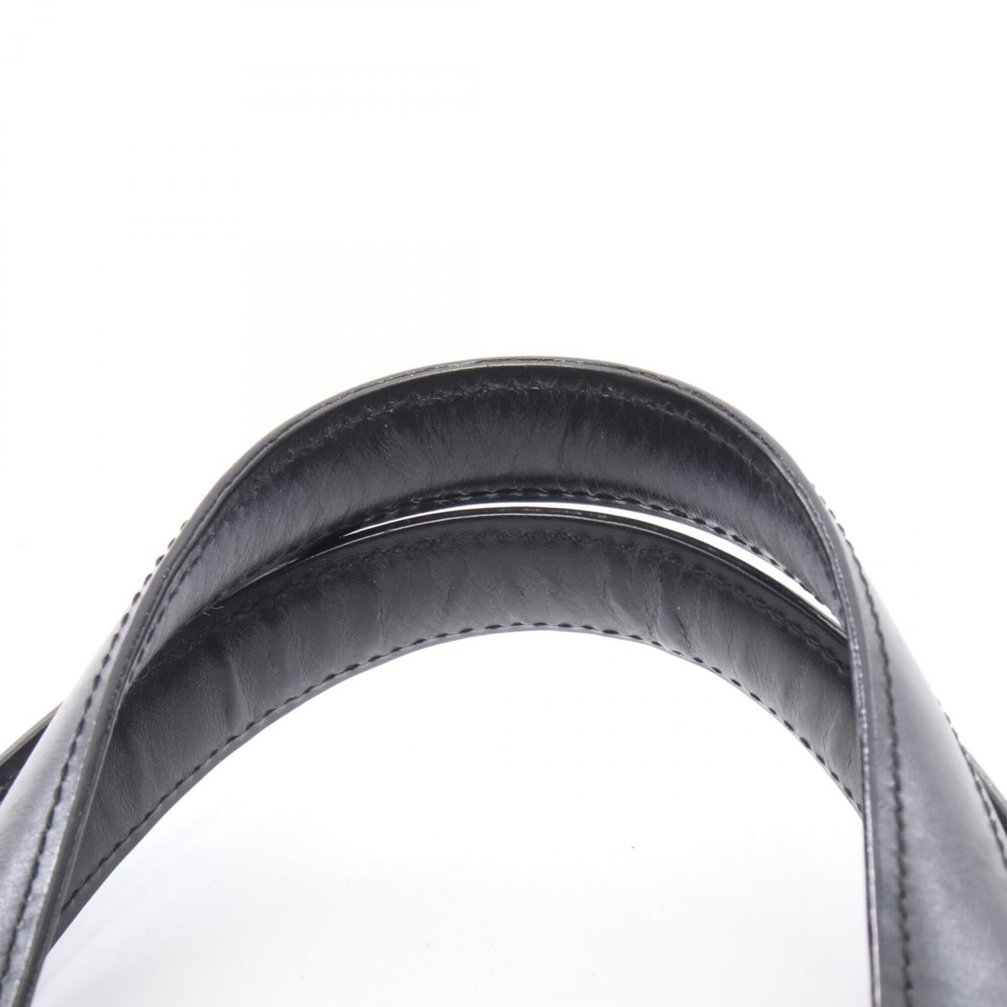 Chanel Black New Travel Line Leather Handbag Tote Bag