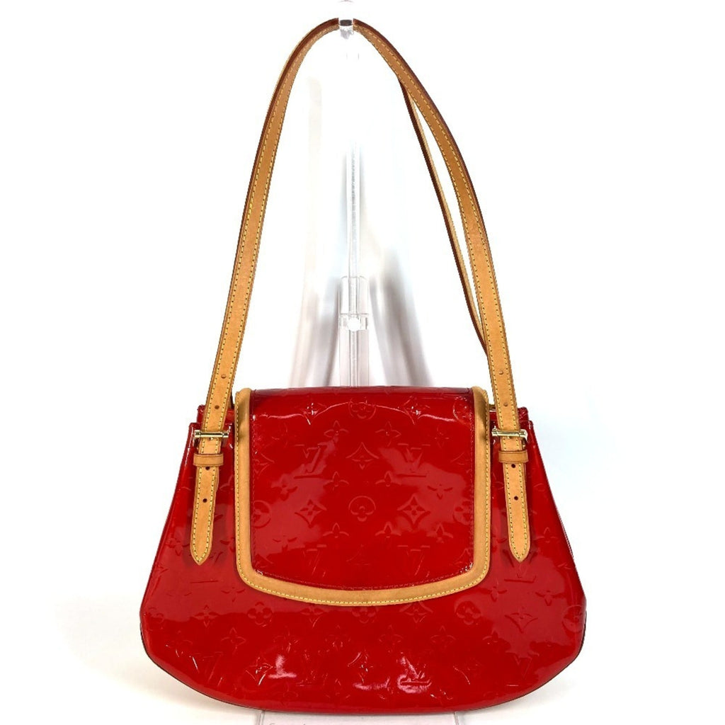 Louis Vuitton Monogram Vernis Red Color Rouge Monogram Vernis Shoulder Bag