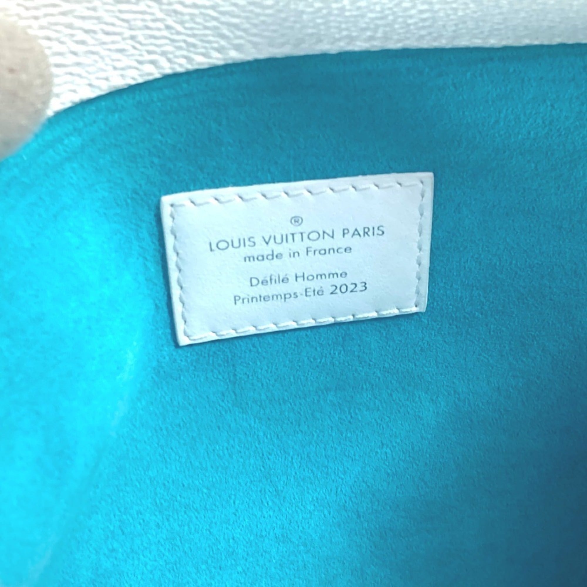 Louis Vuitton Multi-Color Canvas Leather Clutch Bag