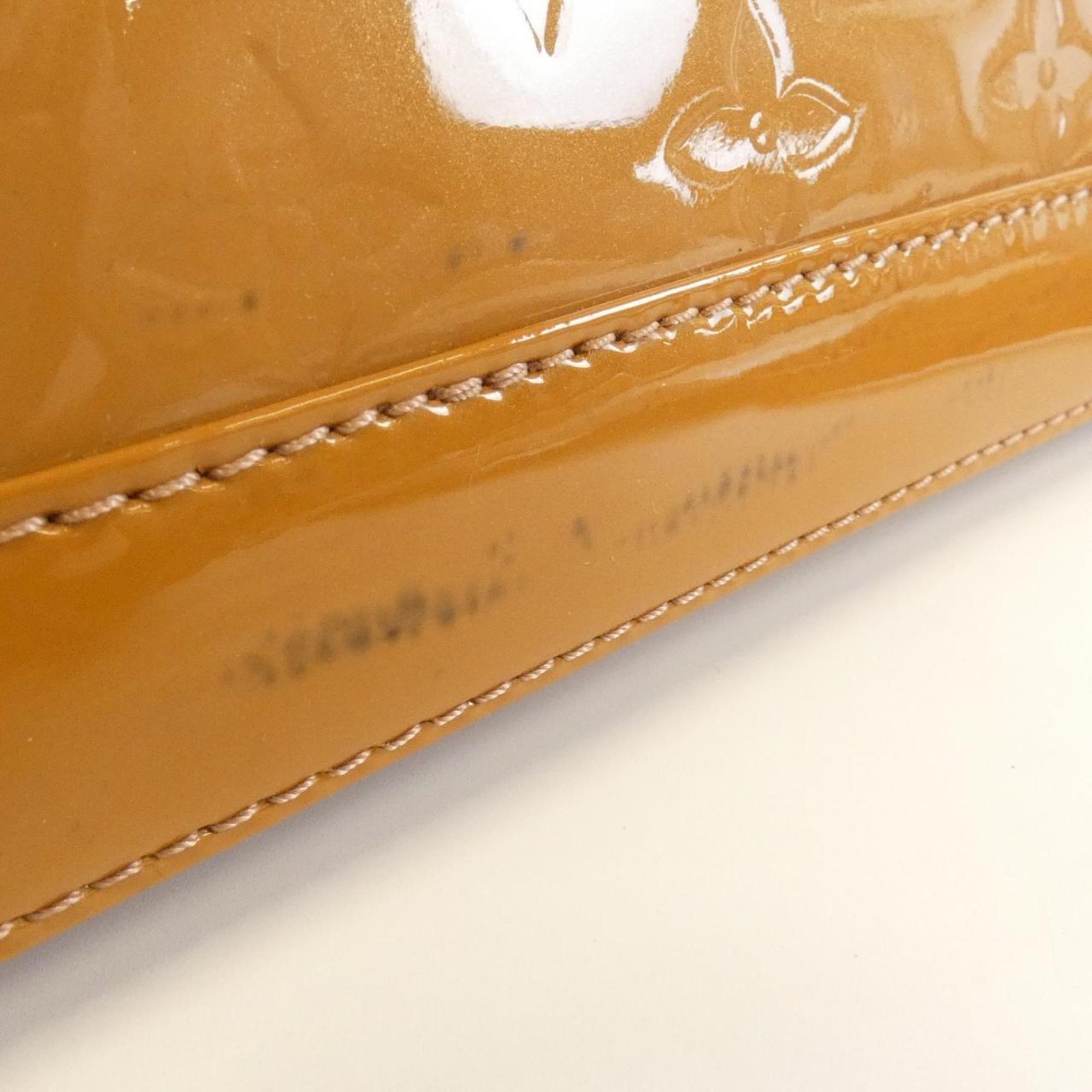 Louis Vuitton Beige Gold Leather Handbag