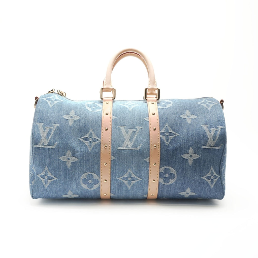 Louis Vuitton Navy Boston Bag