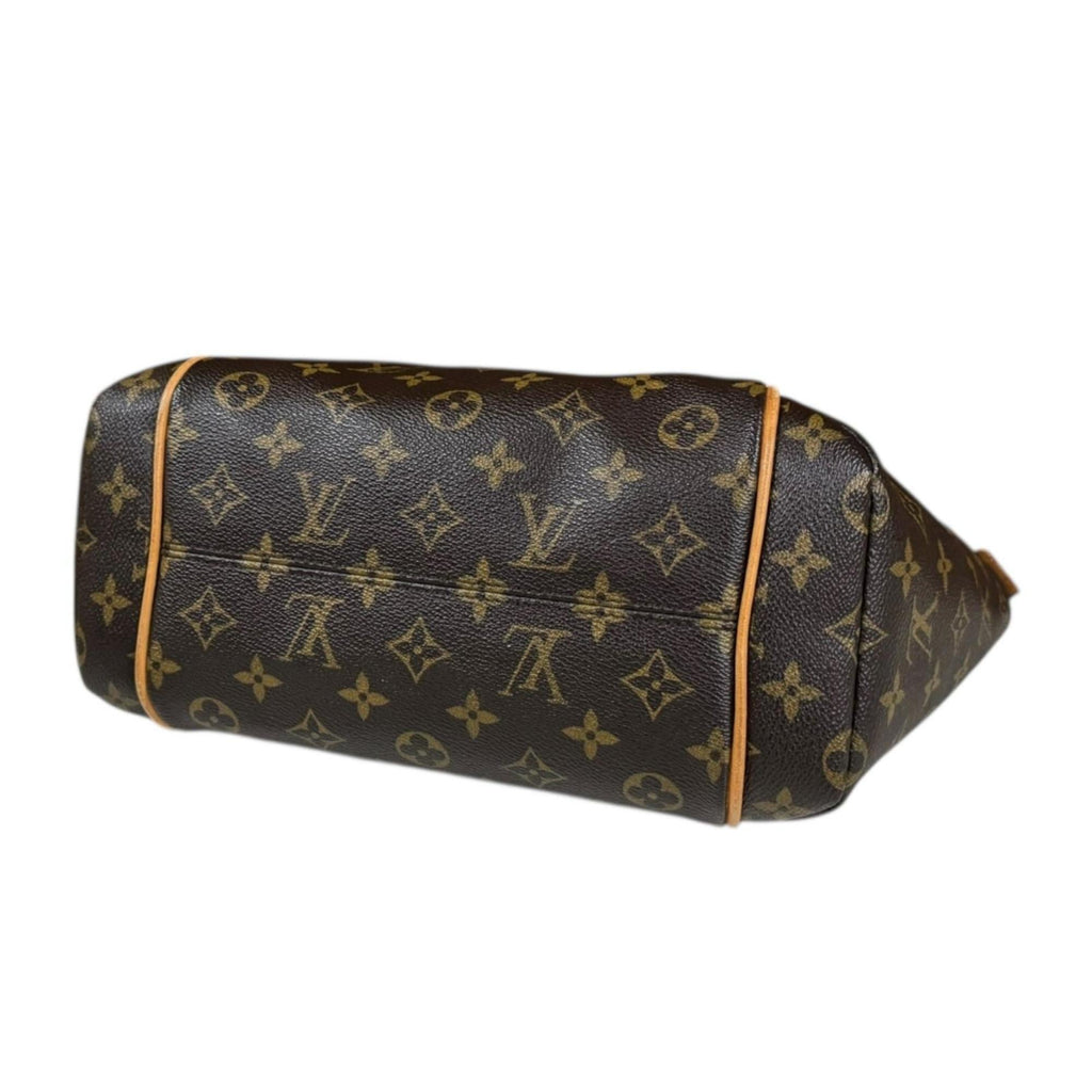 Louis Vuitton Brown Monogram Canvas Tote Bag