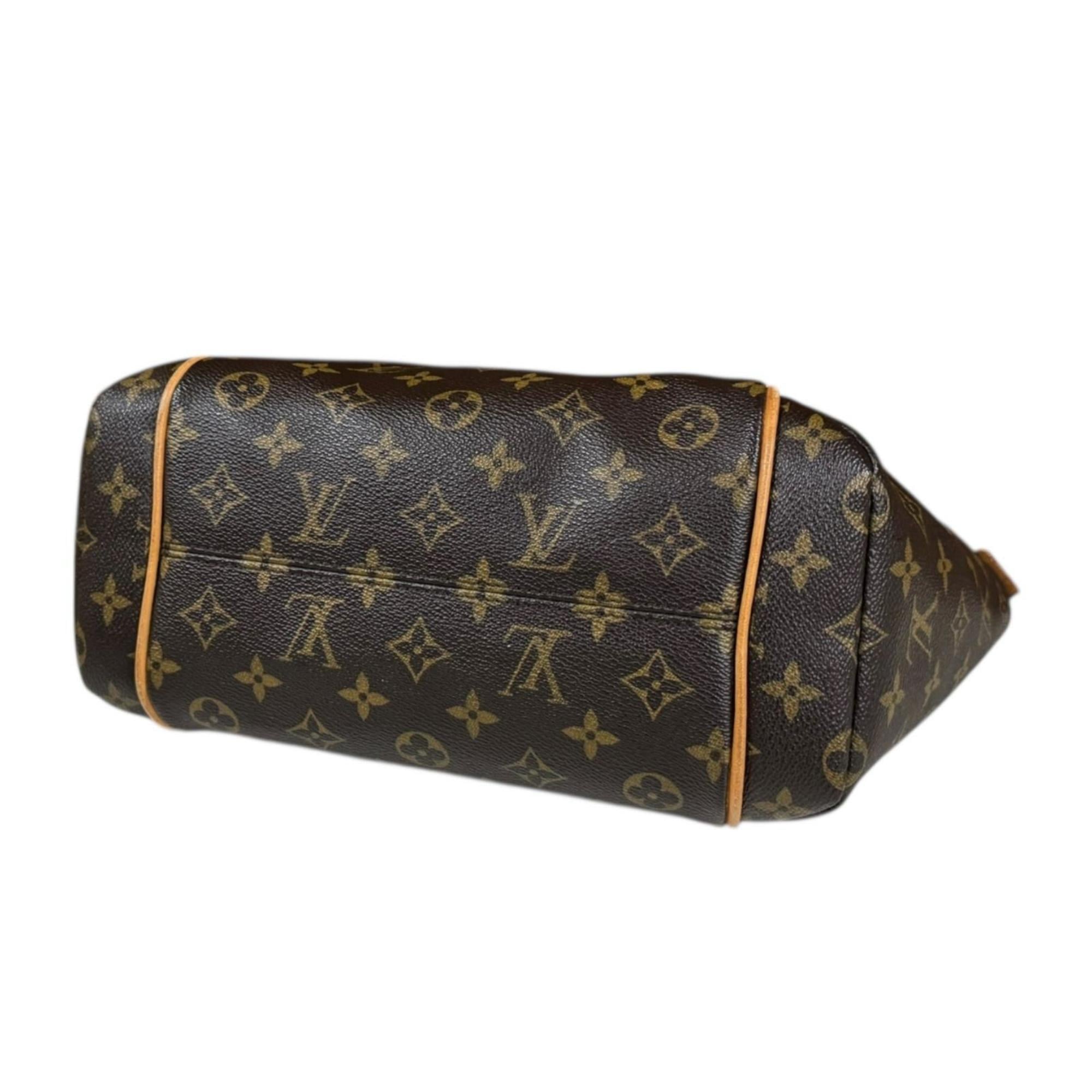 Louis Vuitton Brown Monogram Canvas Tote Bag