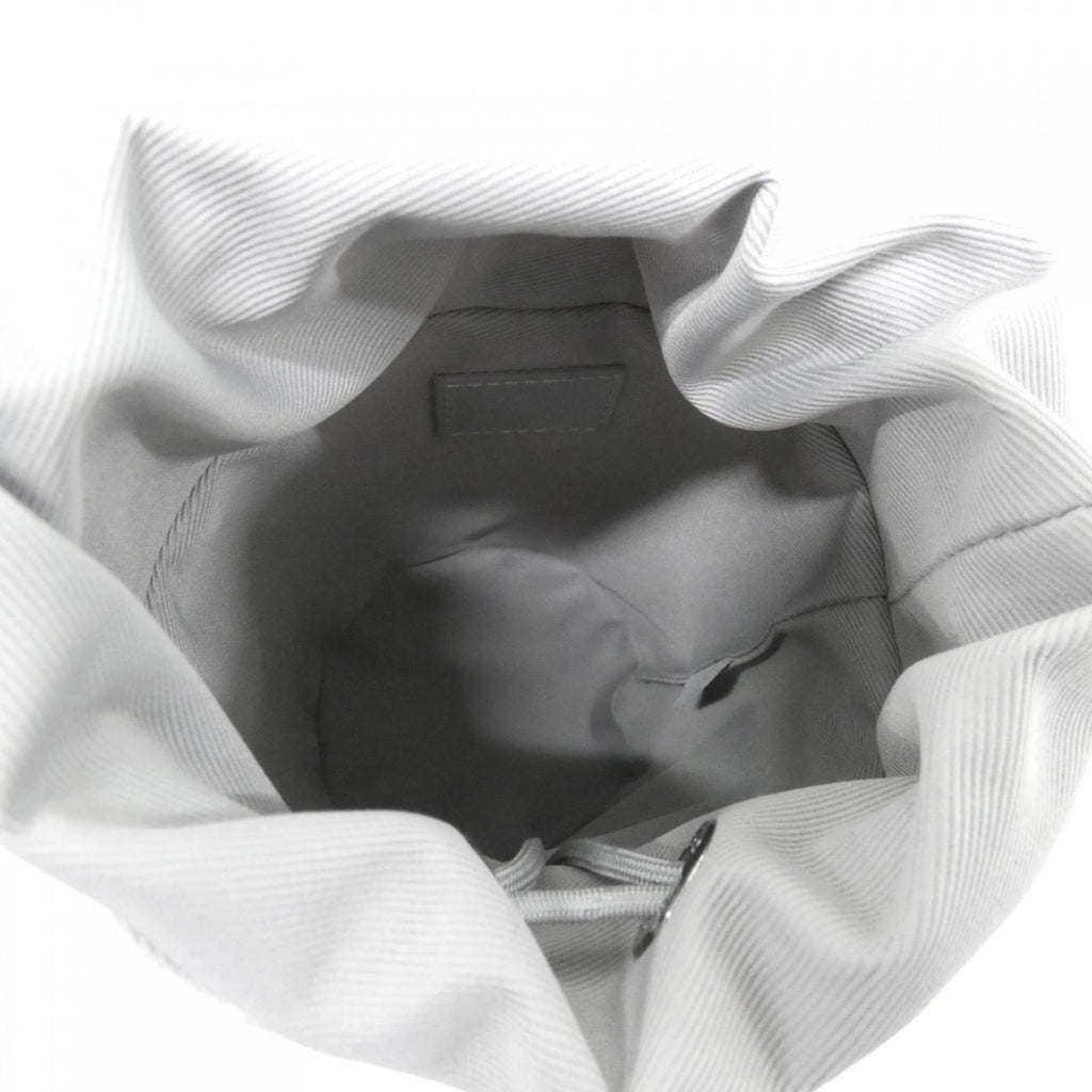 Louis Vuitton Blanc White Coated Canvas Shoulder Bag