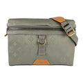 Louis Vuitton Gray Nylon Canvas Shoulder Bag