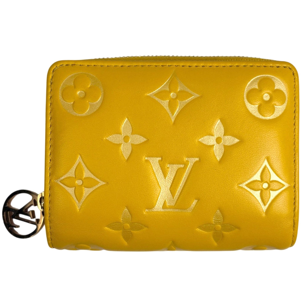 Louis Vuitton Yellow Monogram Empreinte Wallet