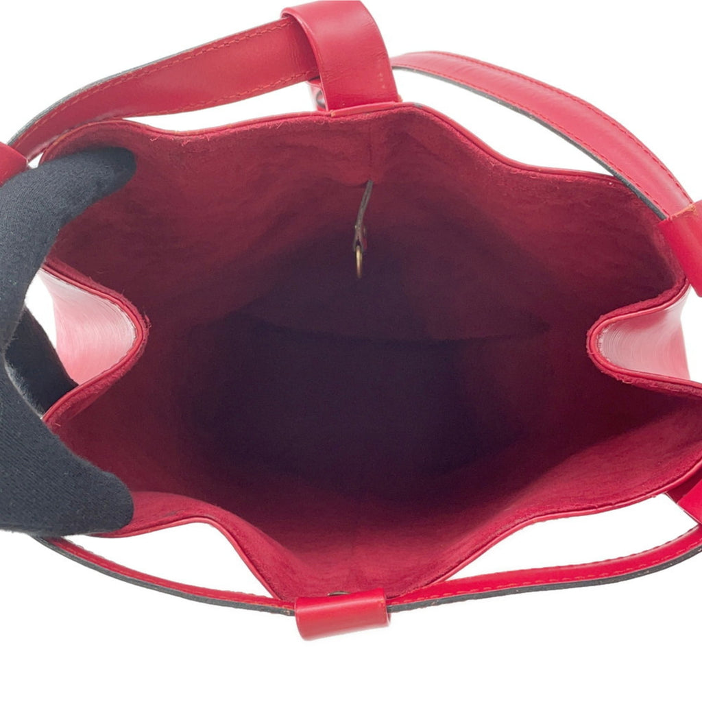 Louis Vuitton Castilian Red Epi Leather Shoulder Bag