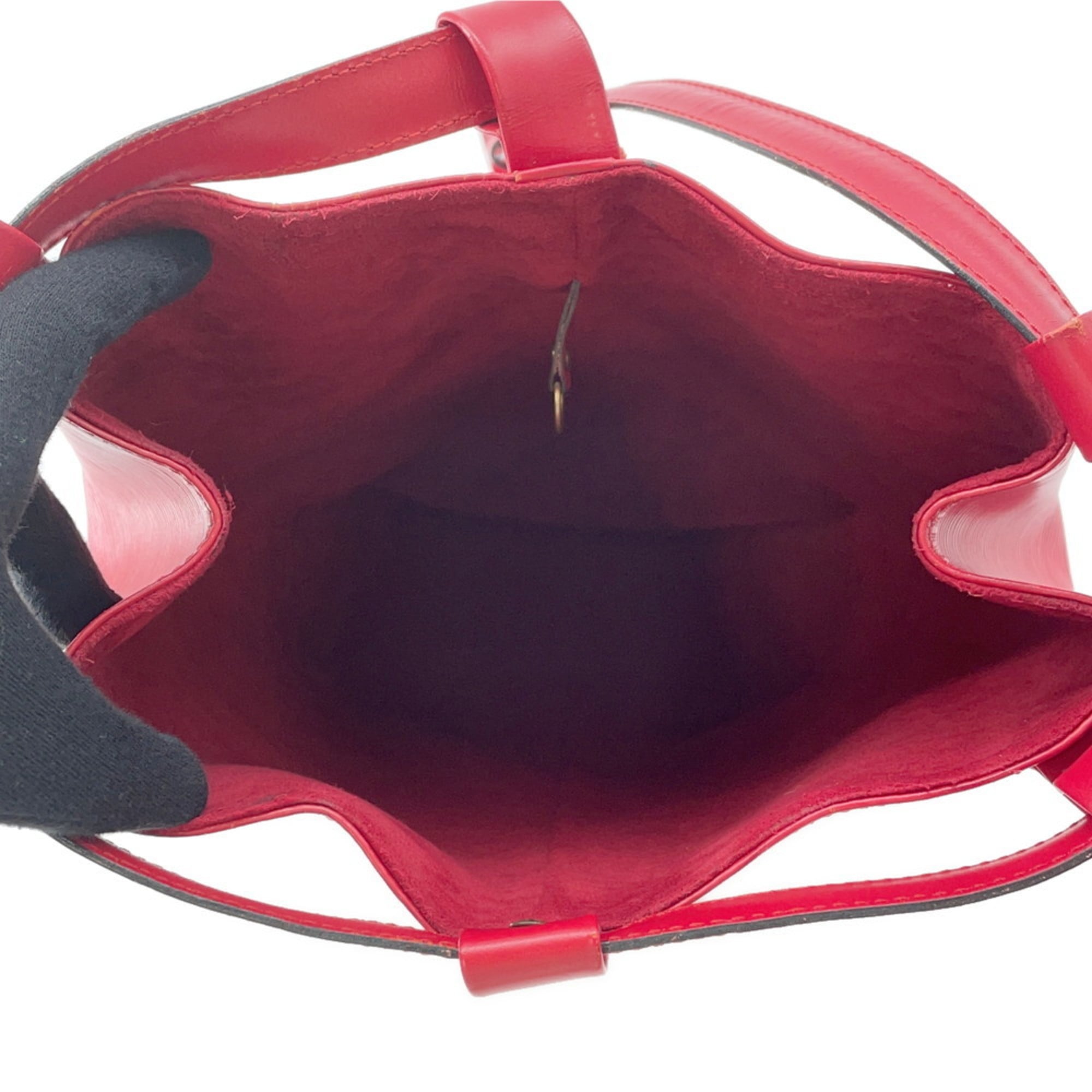 Louis Vuitton Castilian Red Epi Leather Shoulder Bag