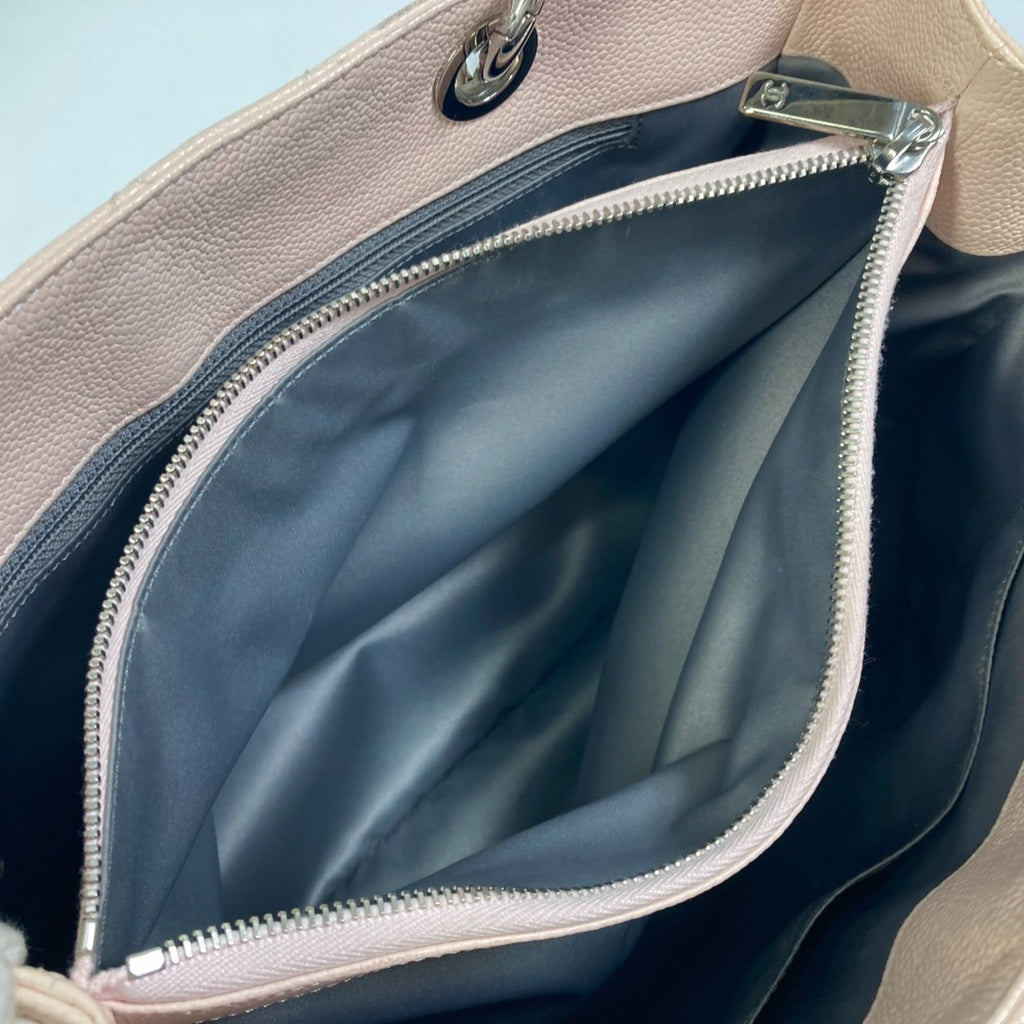 Chanel Pink Leather Tote Bag
