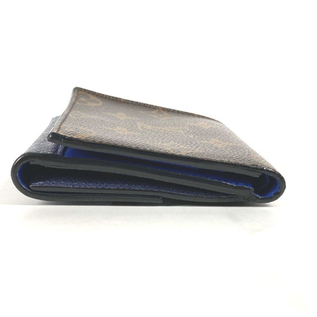 Louis Vuitton Blue Brown Monogram Wallet
