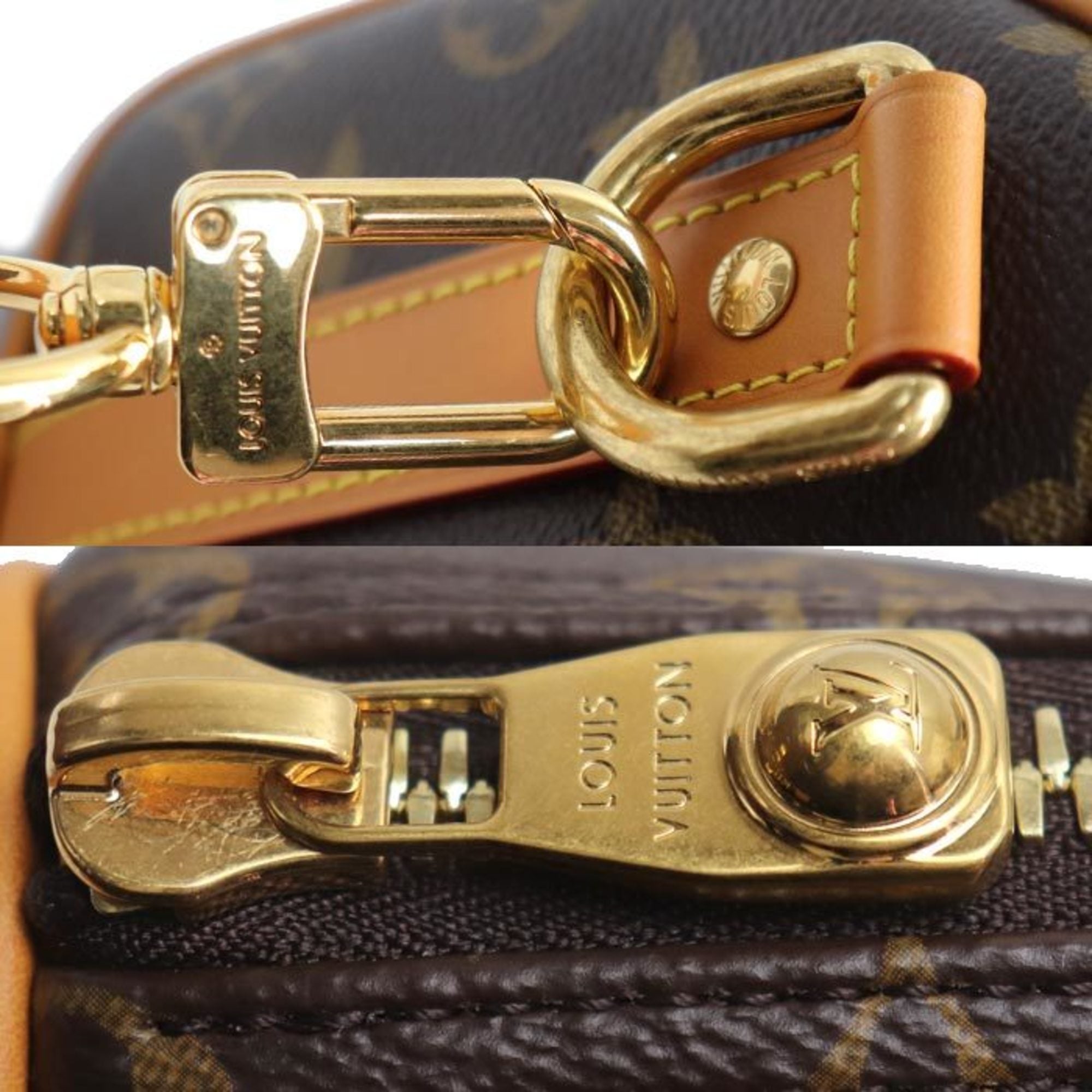Louis Vuitton Brown Monogram Shoulder Bag