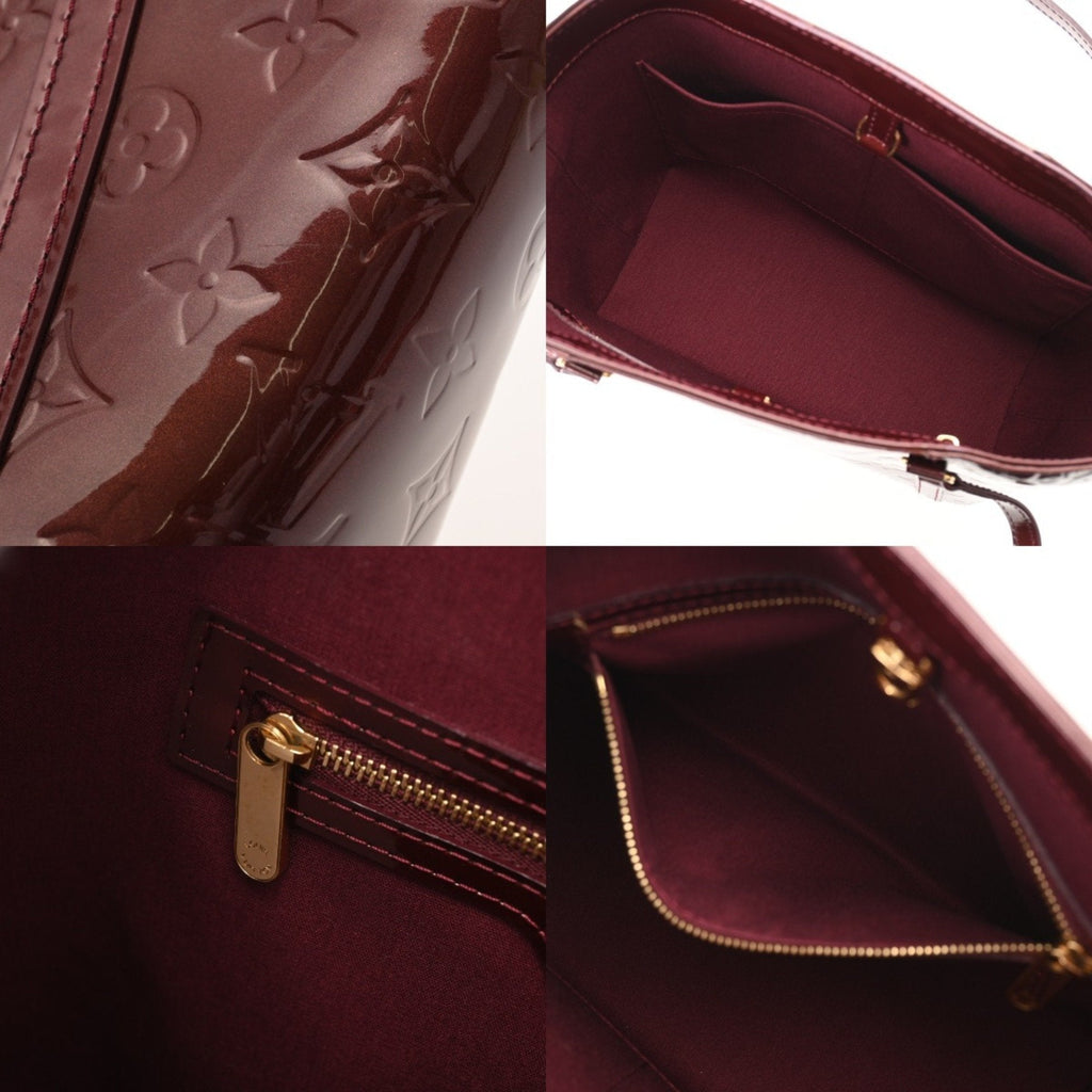 Louis Vuitton Rouge Fauviste Monogram Vernis Handbag