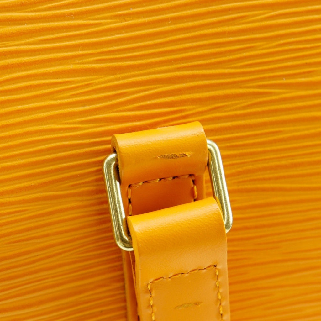 Louis Vuitton Orange Epi Leather Handbag