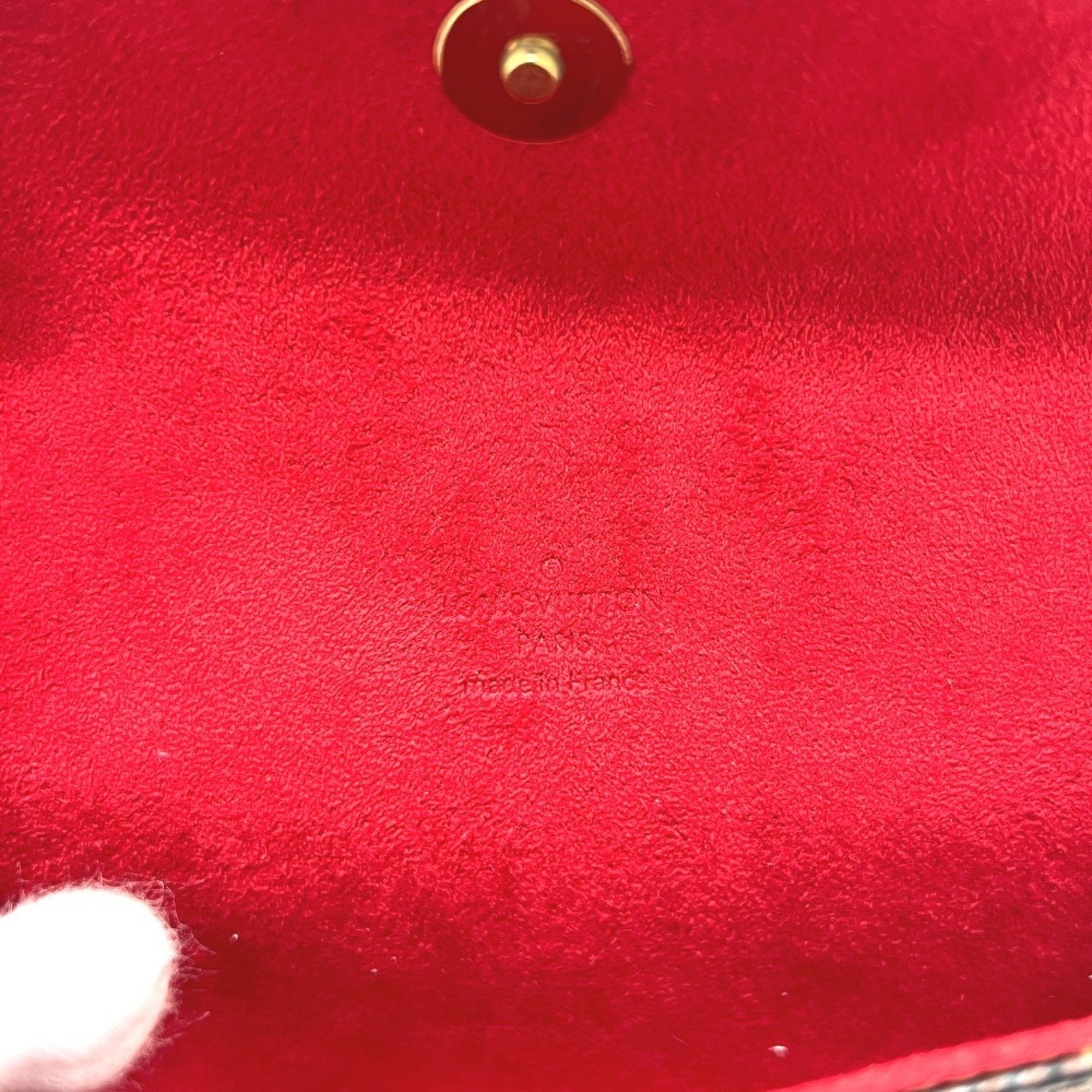Louis Vuitton Brown Ebene Damier Canvas Pochette Sling Bag