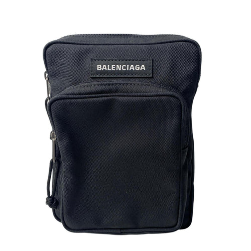 Balenciaga Black Nylon Sling