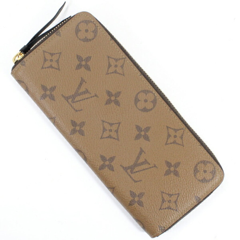 Louis Vuitton Monogram Reverse Light Brown Monogram Reverse Long Wallet