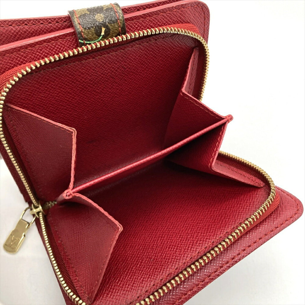 Louis Vuitton Brown Monogram Cherry Leather Wallet