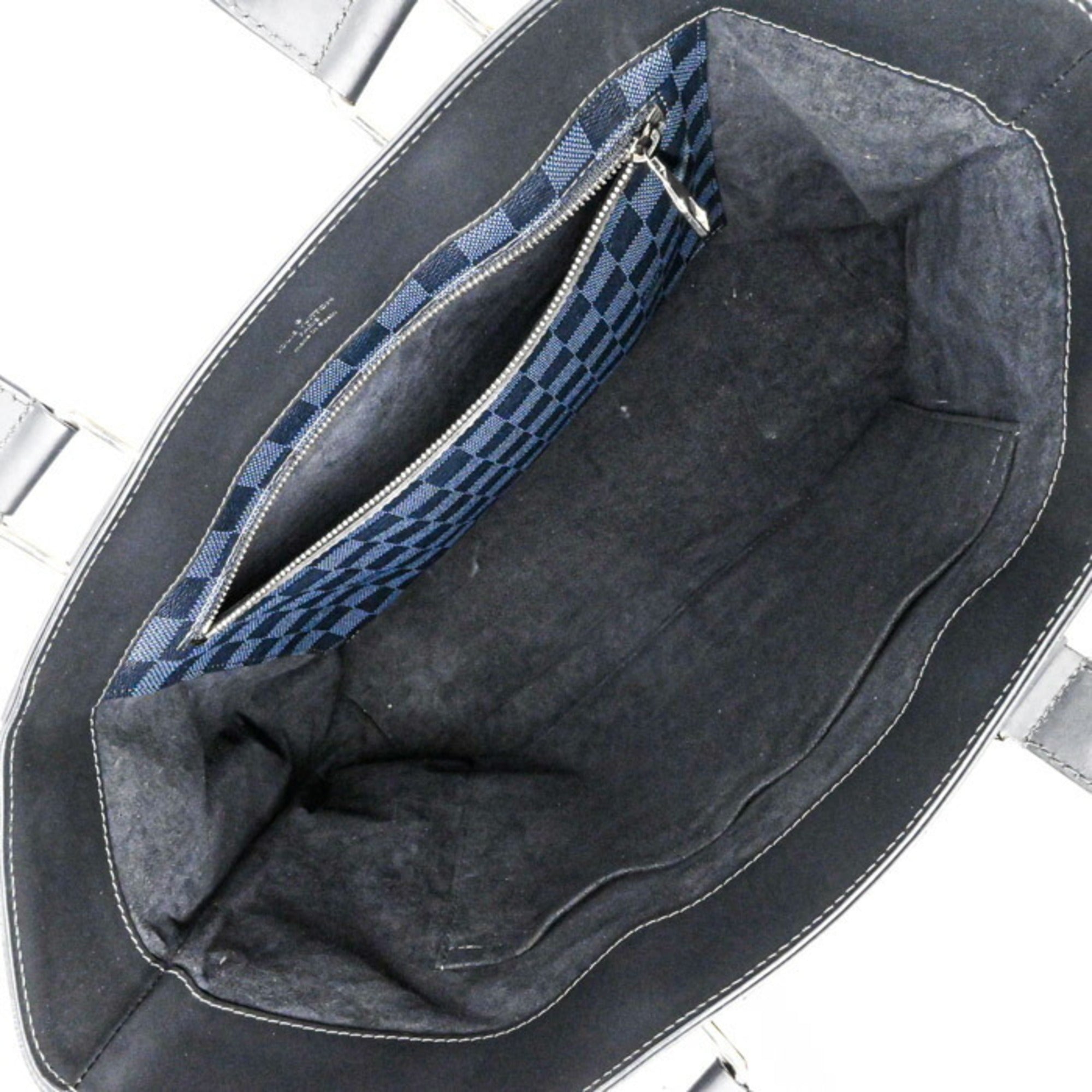 Louis Vuitton Damier Cobalt Black Blue Damier Graphite Tote Bag