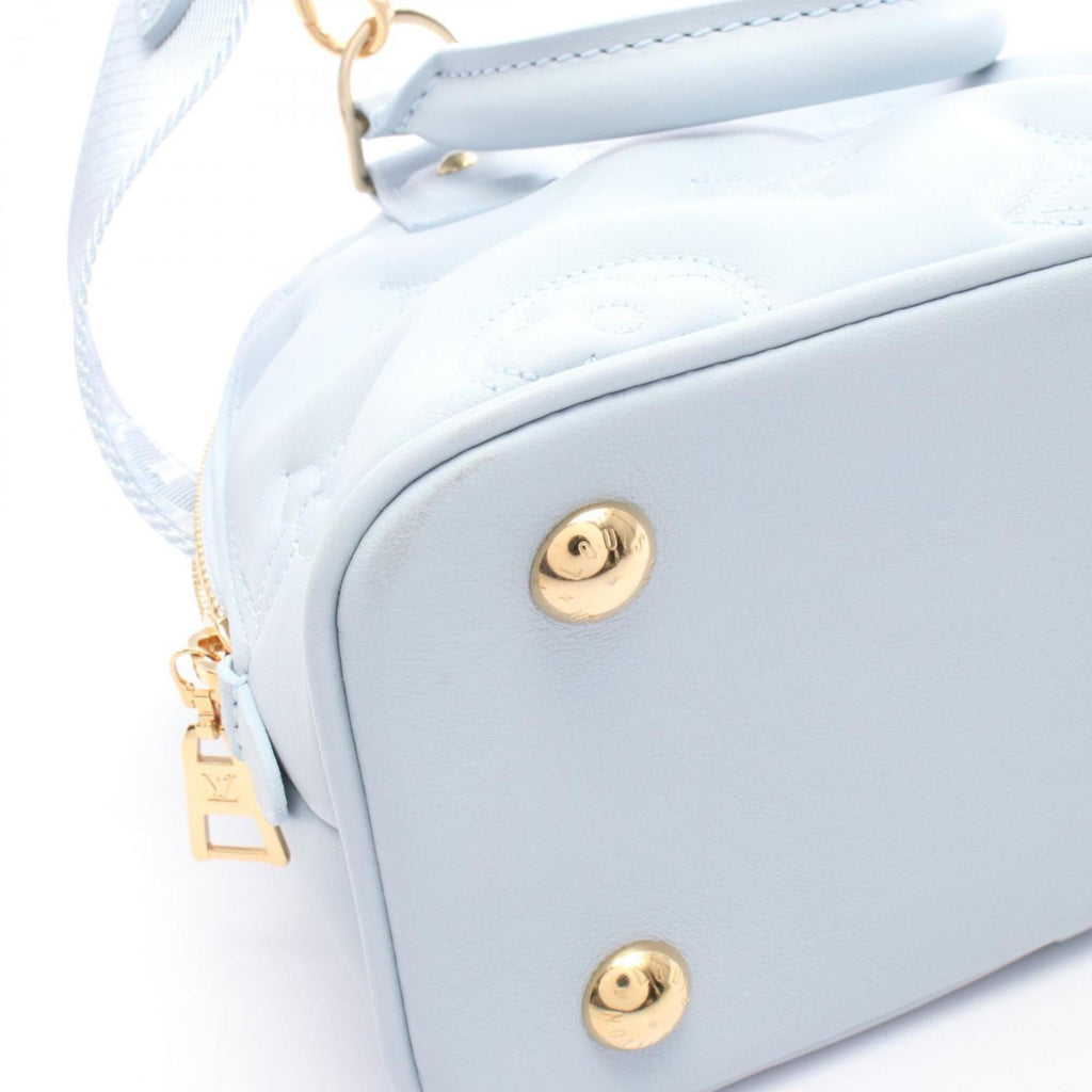 Louis Vuitton Blue Leather Handbag