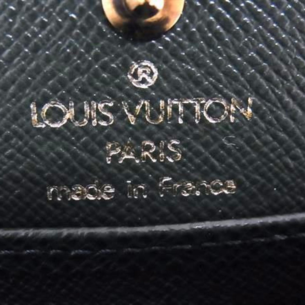 Louis Vuitton Episea Green Taiga Leather Coin Purse/Coin Case