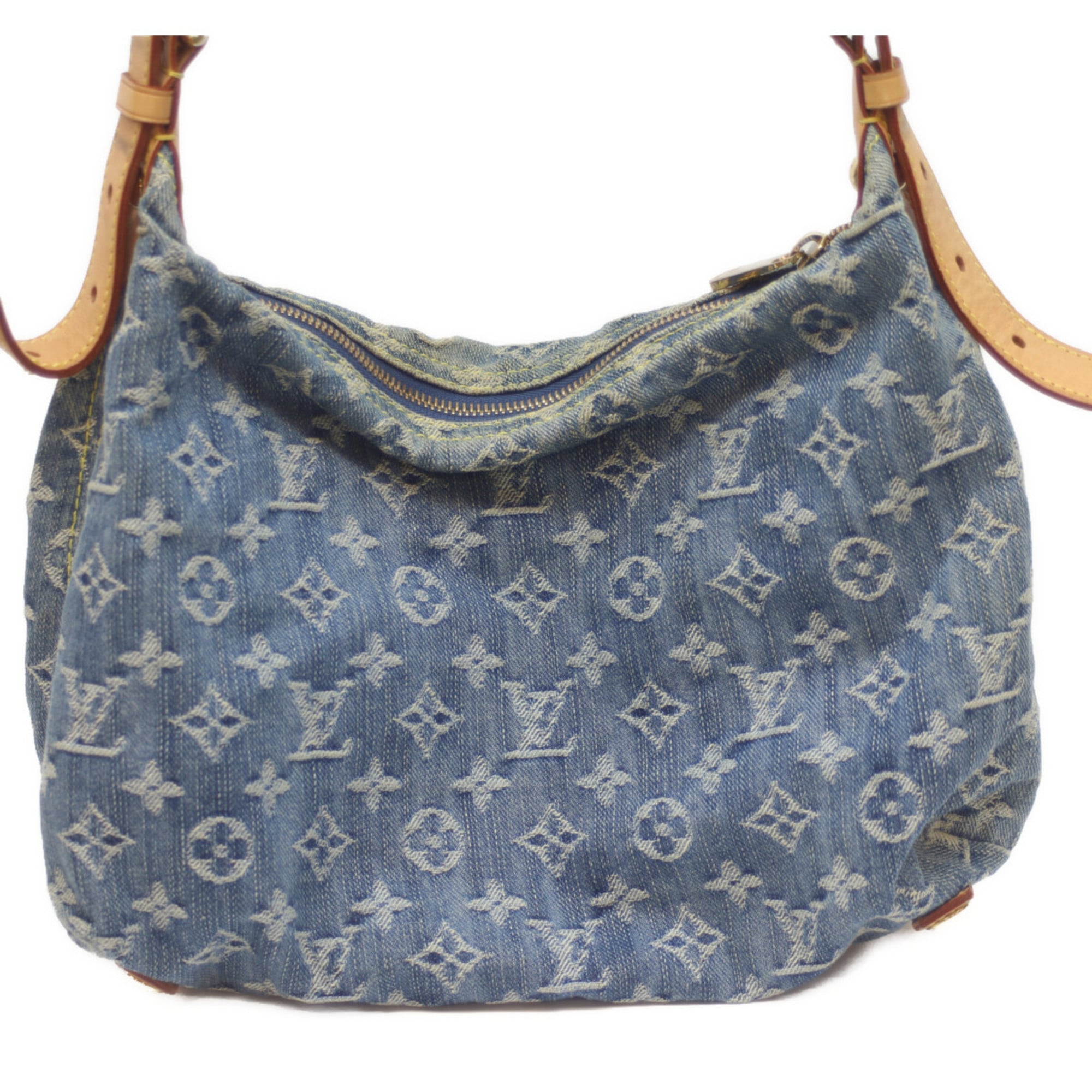 Louis Vuitton Blue Monogram Denim Shoulder Bag