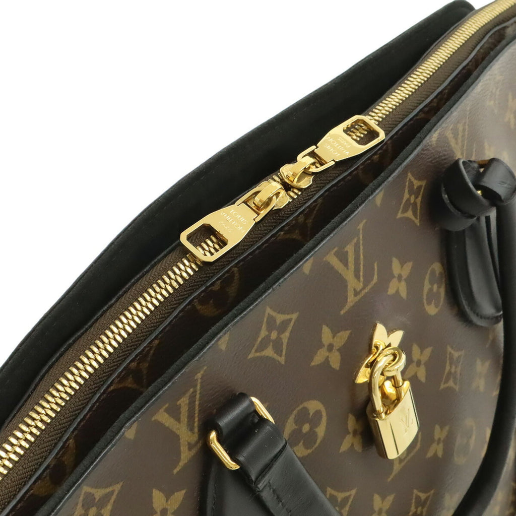 Louis Vuitton Black Monogram Noir Monogram Pvc Leather Coated Canvas Shoulder Bag Tote Bag