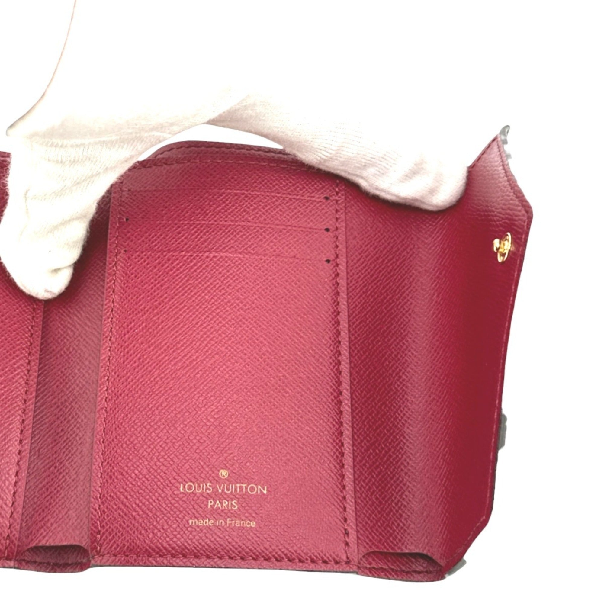 Louis Vuitton Monogram Red Color Monogram Coin Purse/Coin Case