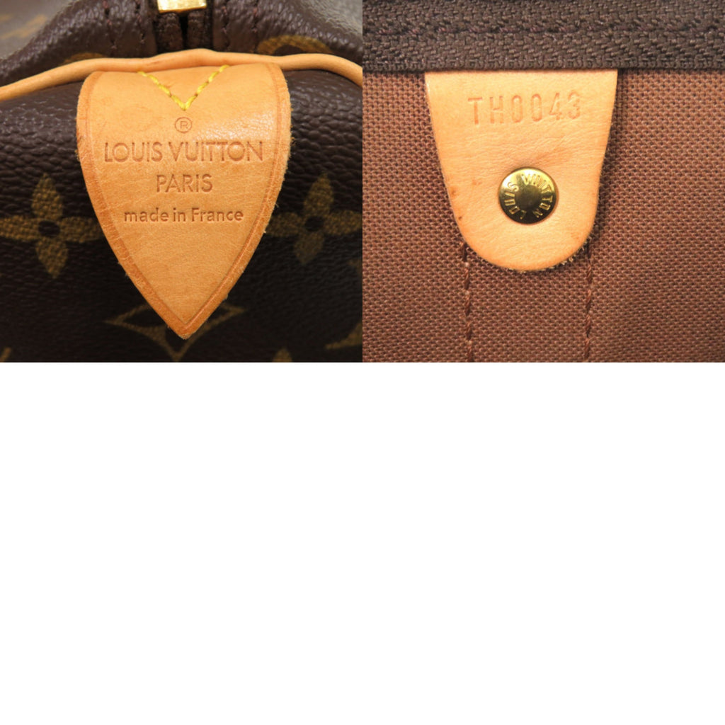 Louis Vuitton Brown Monogram Monogram Boston Bag