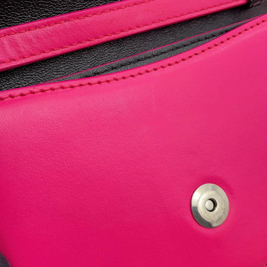 Balenciaga Pink Leather Handbag Pouch Shoulder