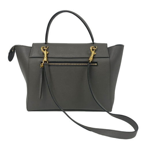 Celine Gray Leather Handbag