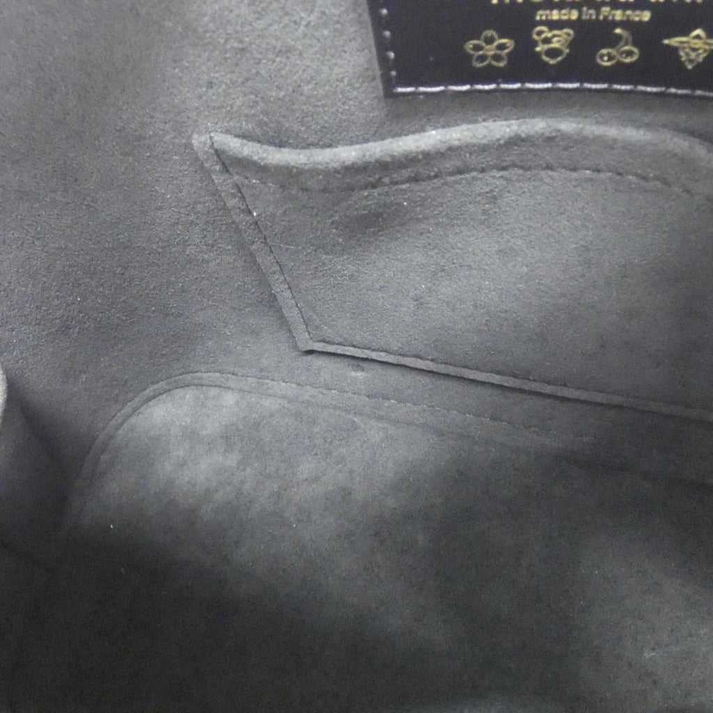 Louis Vuitton Black Leather Handbag