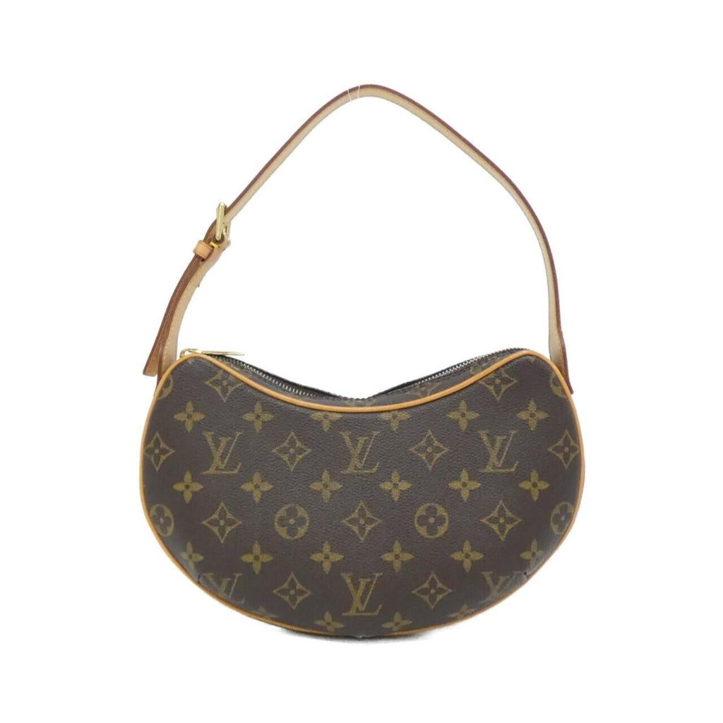 Louis Vuitton Marron Coated Canvas Pochette Shoulder Bag