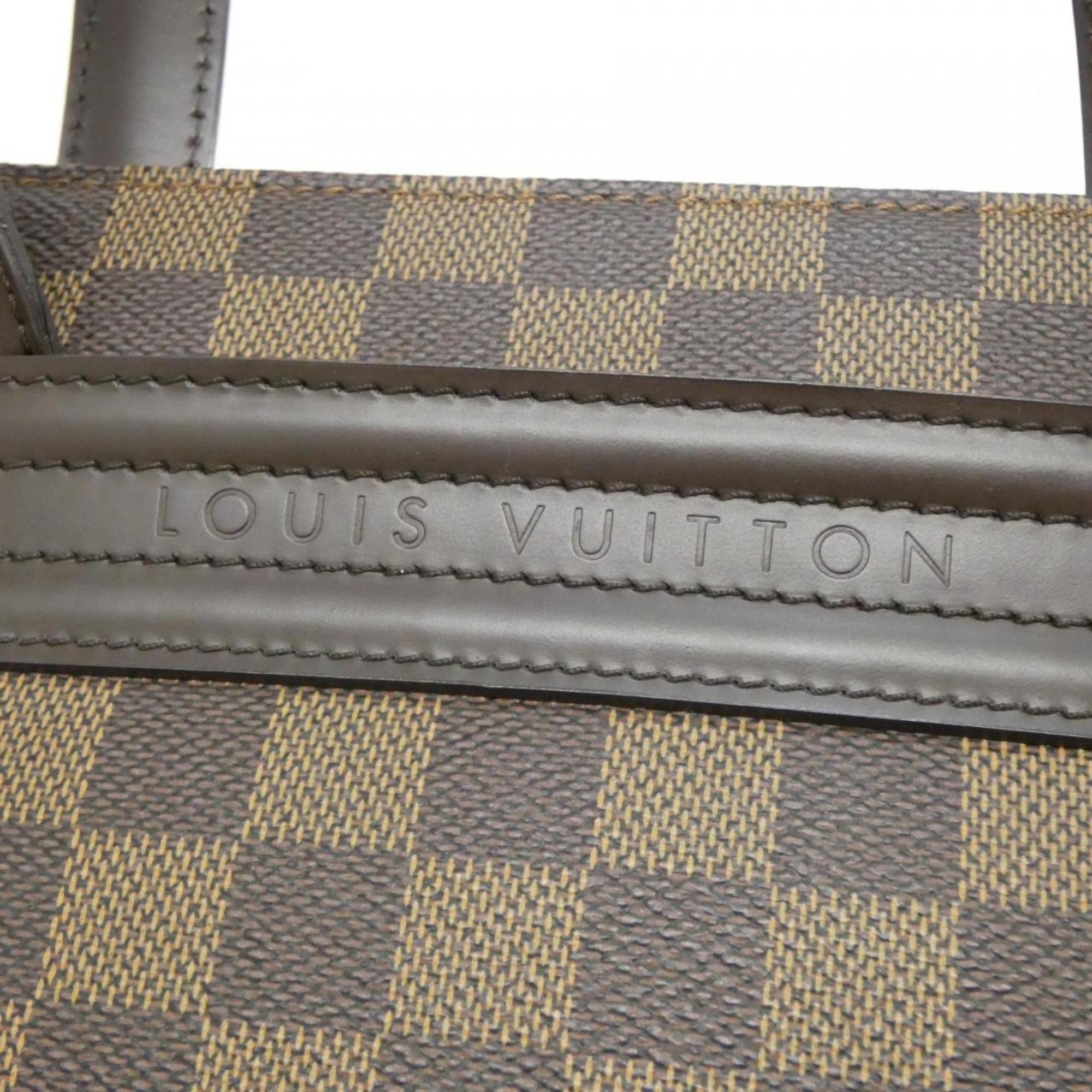Louis Vuitton Ebene Coated Canvas Handbag