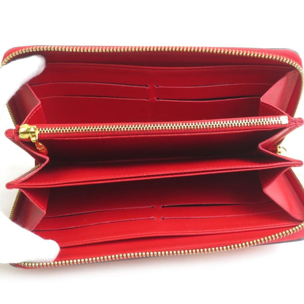 Louis Vuitton Pink Red Color Long Wallet