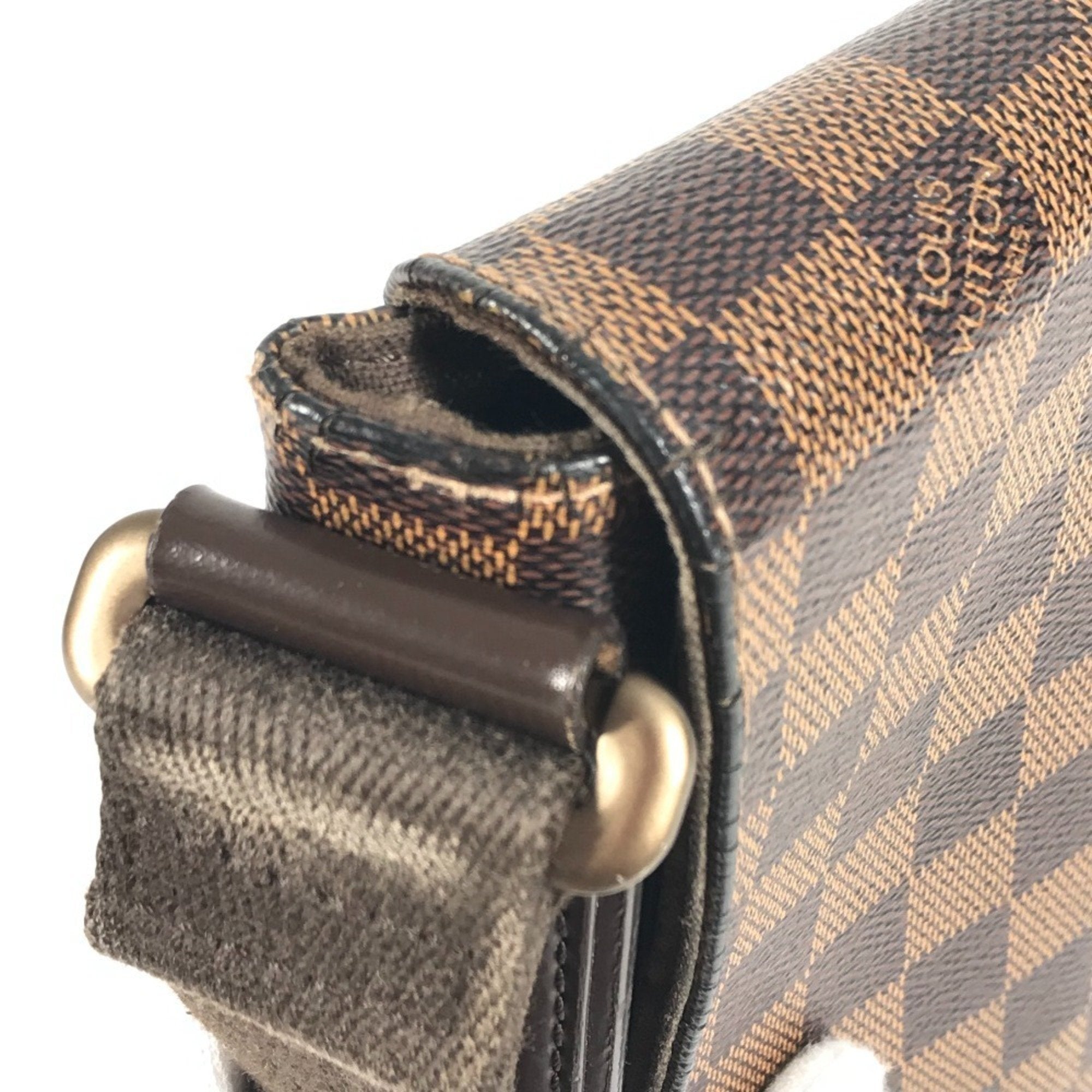 Louis Vuitton Brown Damier Canvas Ebene Damier Canvas Shoulder Bag