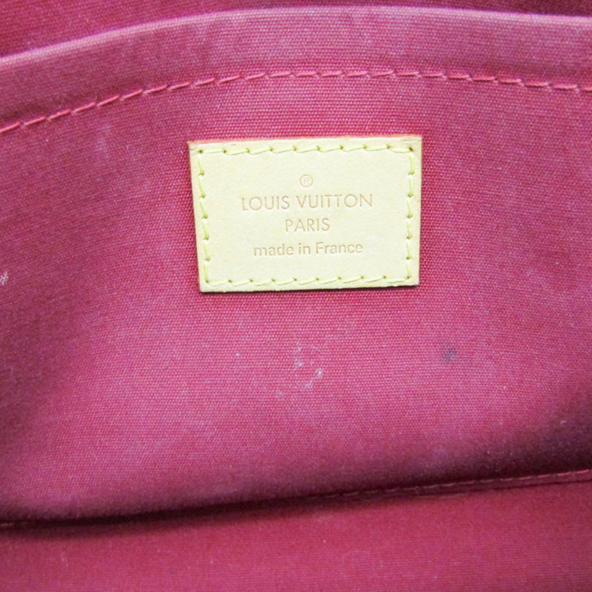 Louis Vuitton Monogram Vernis Pomme D'amour Monogram Vernis Handbag