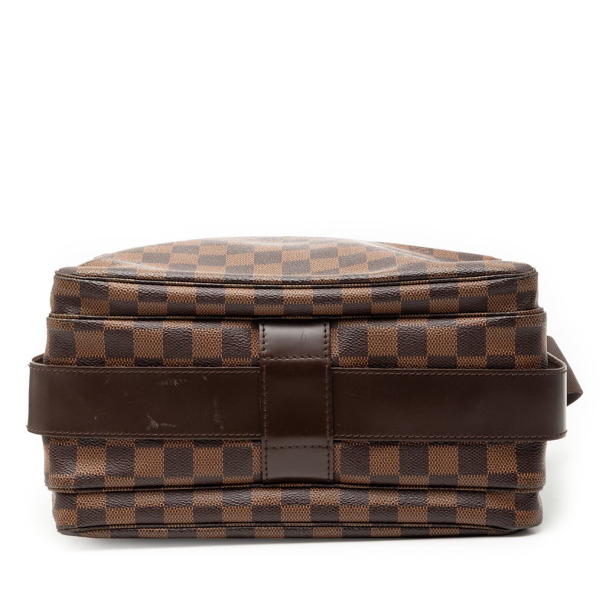 Louis Vuitton Brown Damier Canvas Ebene Leather Pvc Messenger Bag