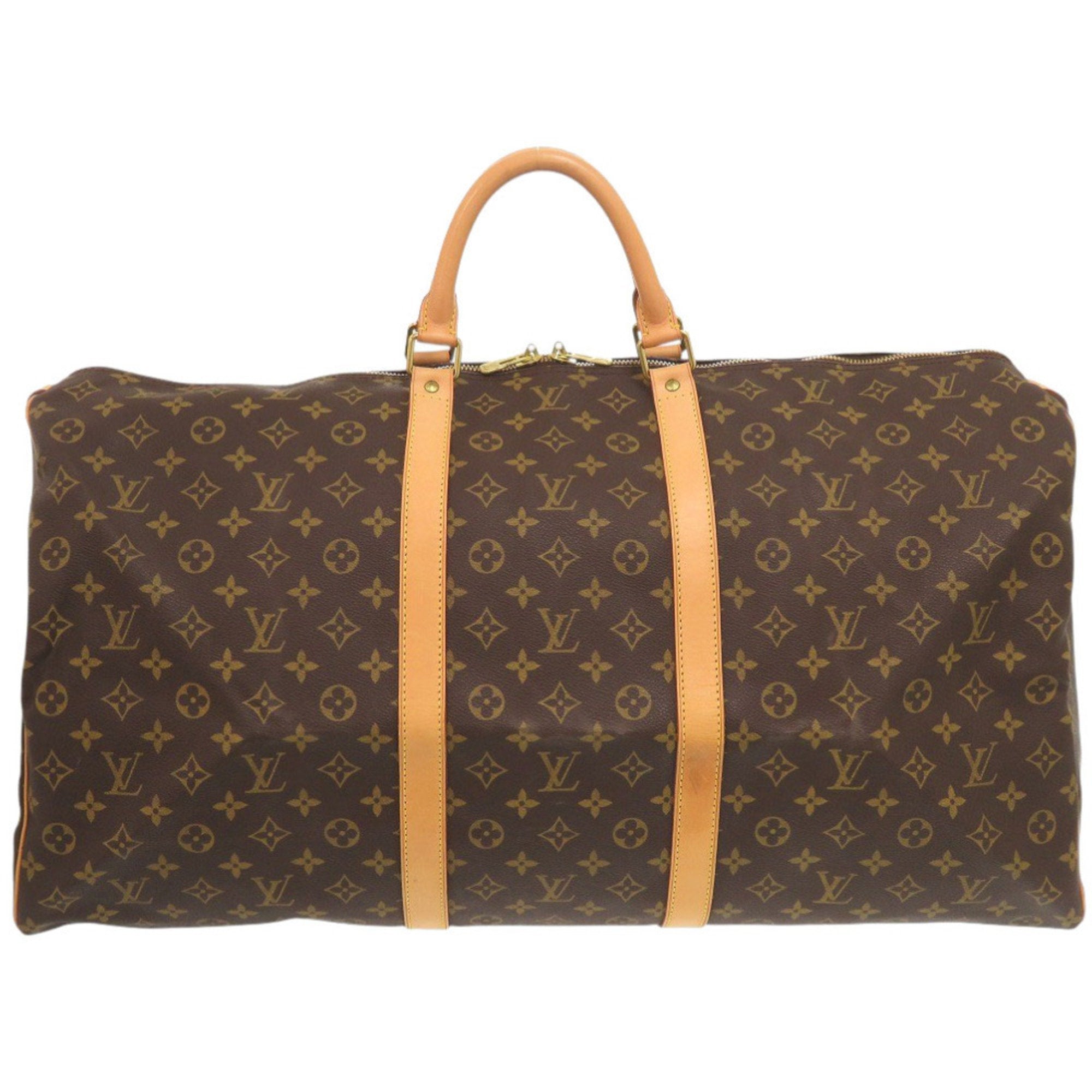 Louis Vuitton Brown Monogram Canvas Boston Bag