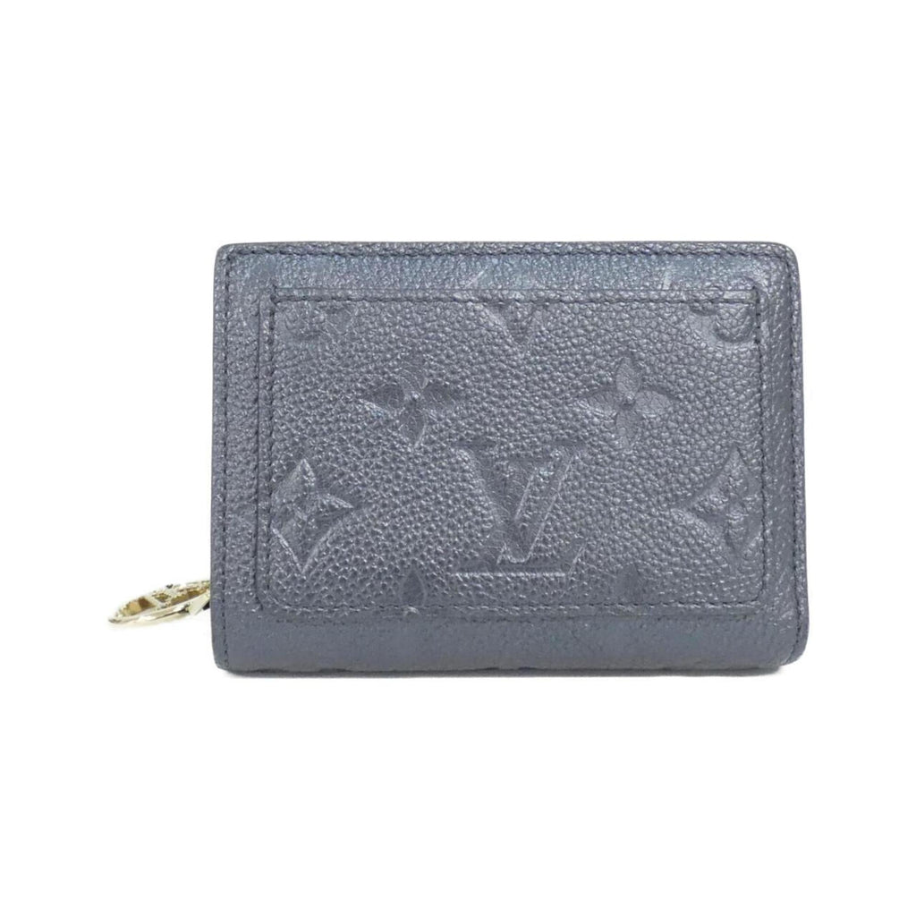 Louis Vuitton Monogram Empreinte Navy Leather Wallet