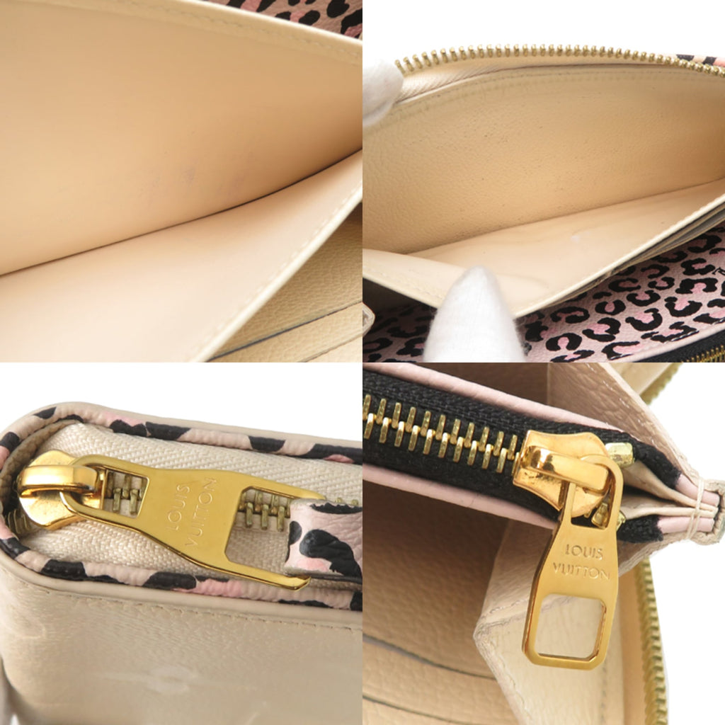 Louis Vuitton Monogram Empreinte Beige Monogram Empreinte Long Wallet
