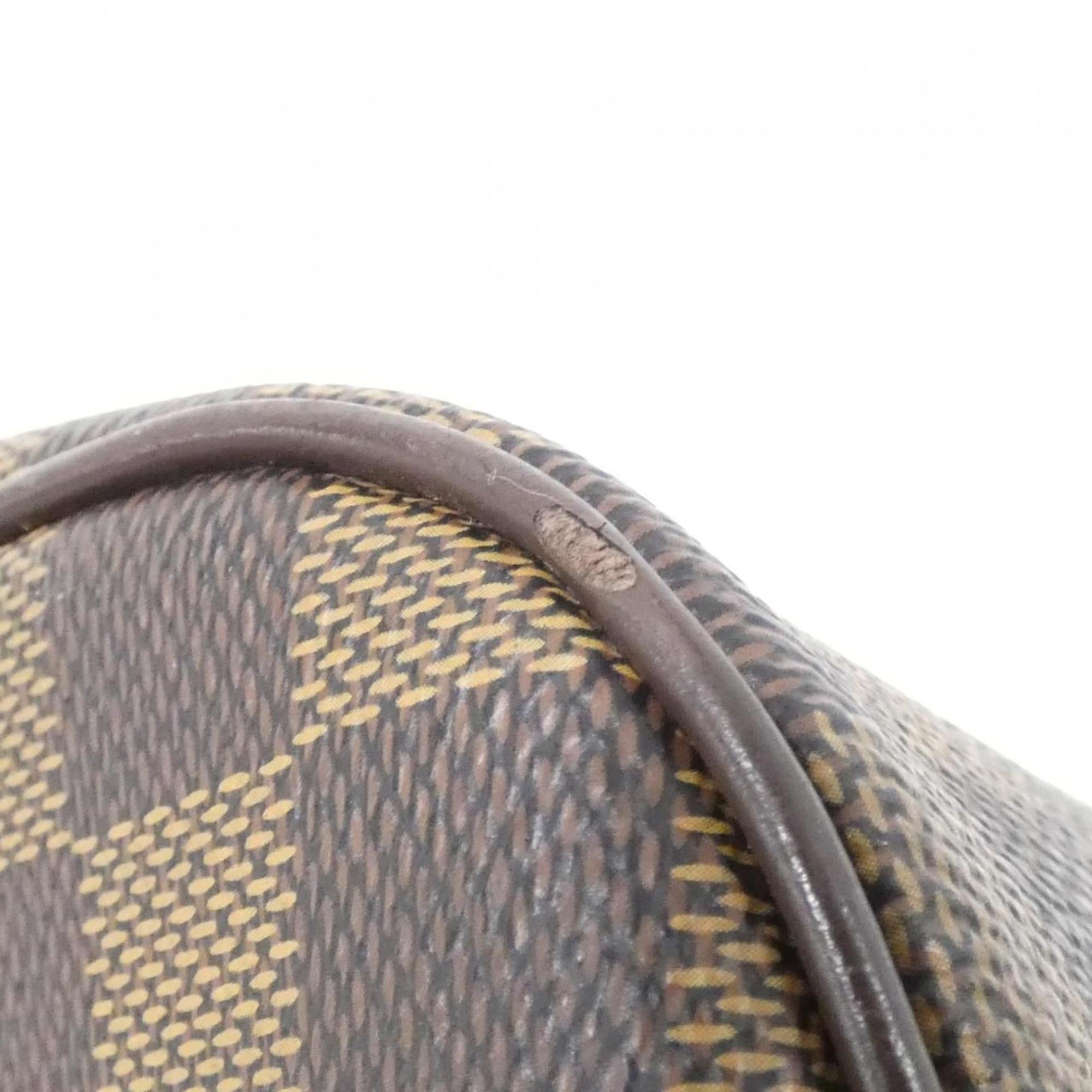 Louis Vuitton Damier Ebene Coated Canvas Handbag