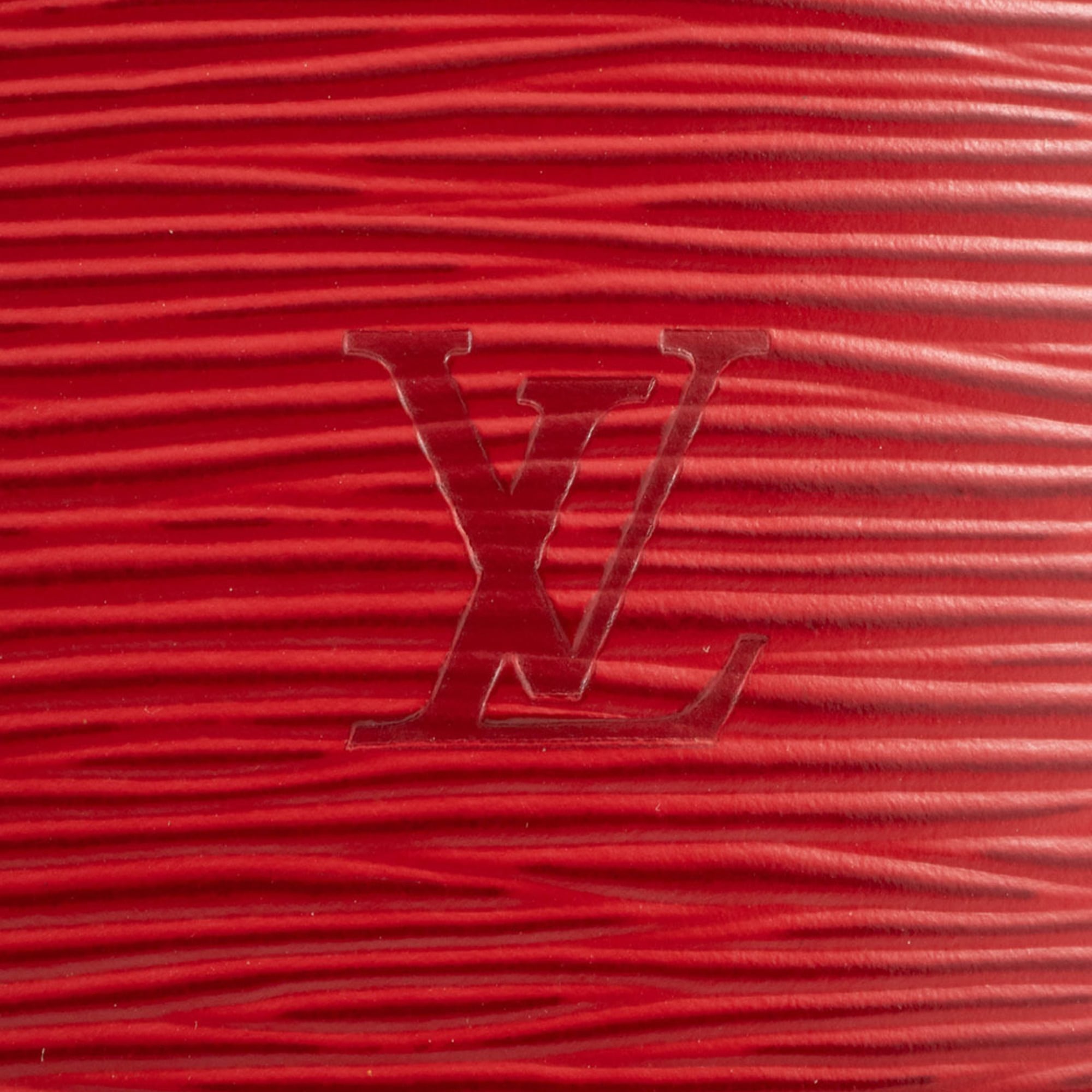 Louis Vuitton Castilian Red Epi Leather Handbag