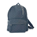 Celine Black Canvas Leather Backpack