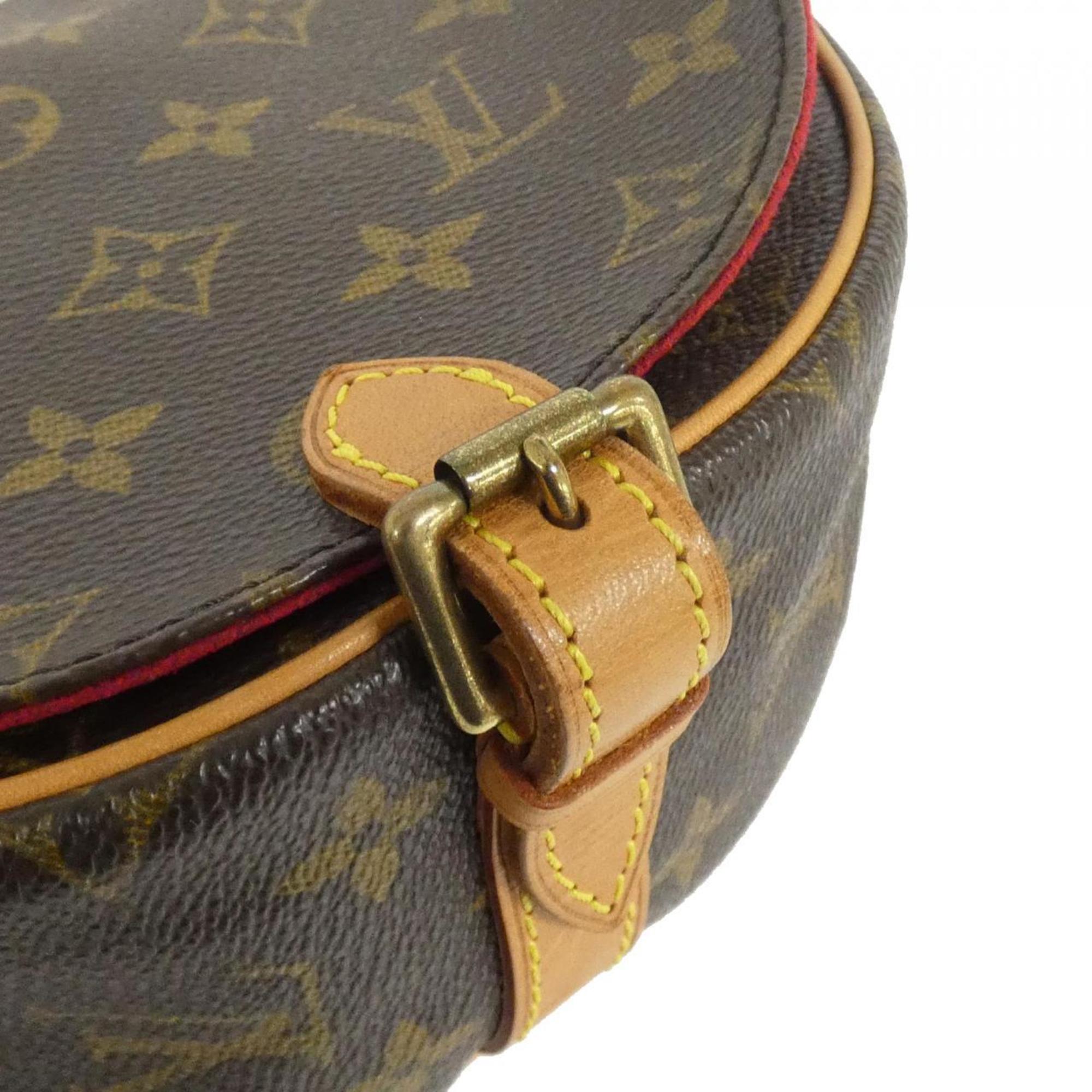 Louis Vuitton Marron Coated Canvas Shoulder Bag